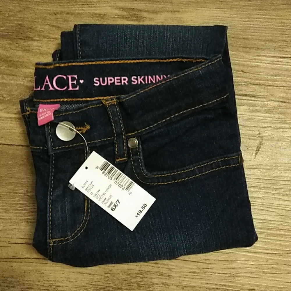 Children's Place Blue Jeans For Girls Size 6x